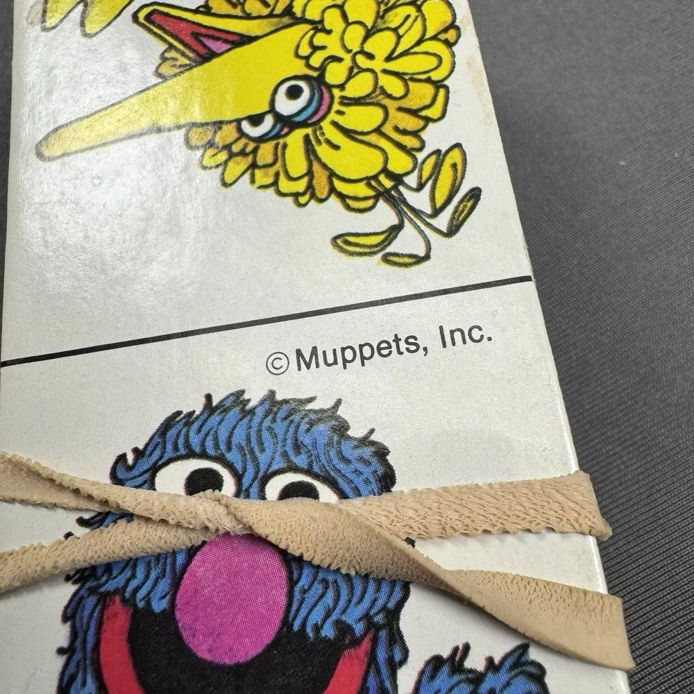Vintage Sesame Street Muppet Cardboard Dominoes - 23